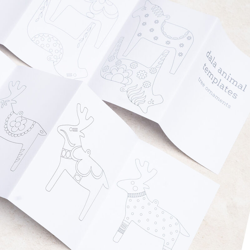 Tree Ornaments Kit Nº4 - Dala Animals - product images  of 