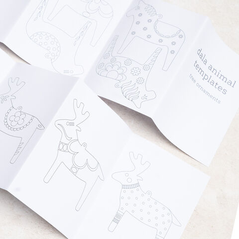 Tree Ornaments Kit Nº4 - Dala Animals - product images  of 