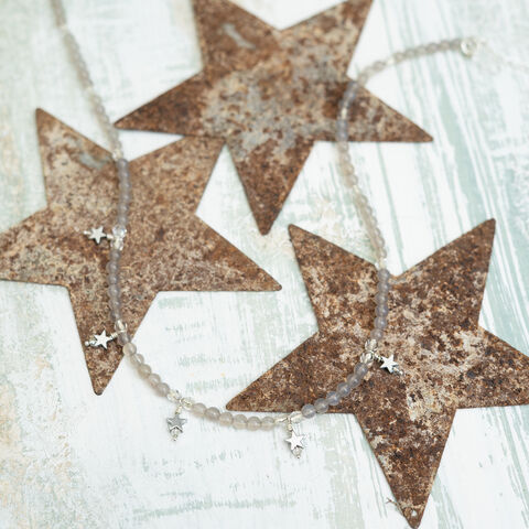 Beautiful,Isle,Necklace,-,Tramuntana,IV,Beaded Necklace, Bead Necklace, Original Necklaces, Bead Jewellery, Inspired By Nature, Mallorca, Beads, Shark Alley Necklaces, Necklaces, Necklace, Star Necklace, Starry Sky Necklace, Shark Alley Jewellery