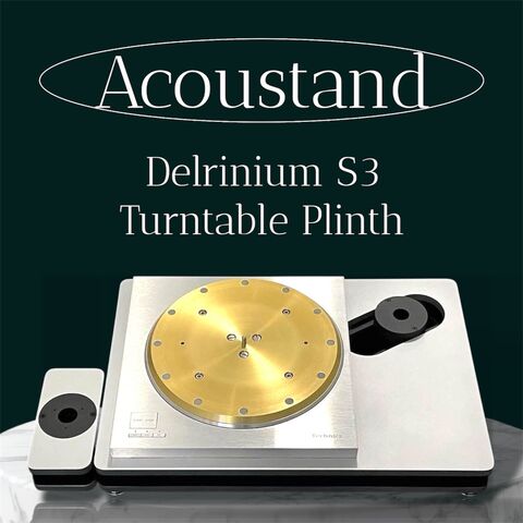 Acoustand,Delrinium,Series,3,Plinth,For,Technics,SP10,mk2/mk3,and,R.,(Ex,Dem,Mk2,unit,Available),Sp10, 301, 401, Garrard, turntable, tonearm, 2v2, plinth, SME, roksan, kuzma, clearaudio, project, cartridge, custom, made, Sony, akai, reed, audio, technica, technics, hifi, stereo, denon, revox, ortofon, research, origami, linn, graham, phantom,  