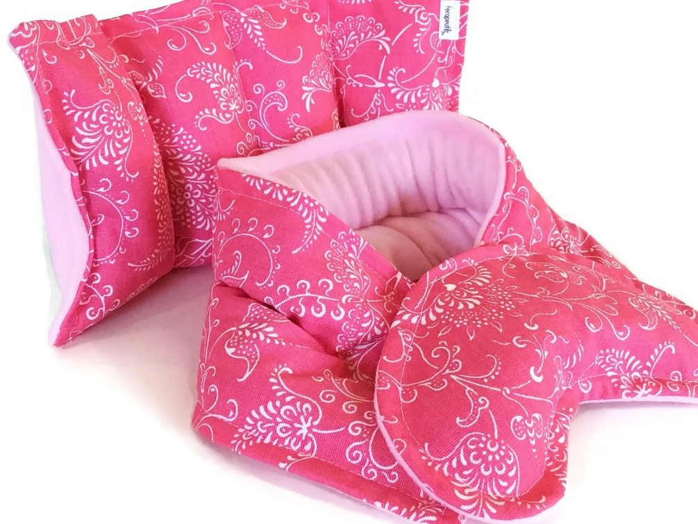 Microwave Heating Pad Sets, Unscented or Herbal Heat Pack, Neck Wrap, Eye Pillow, Hot Cold Pack