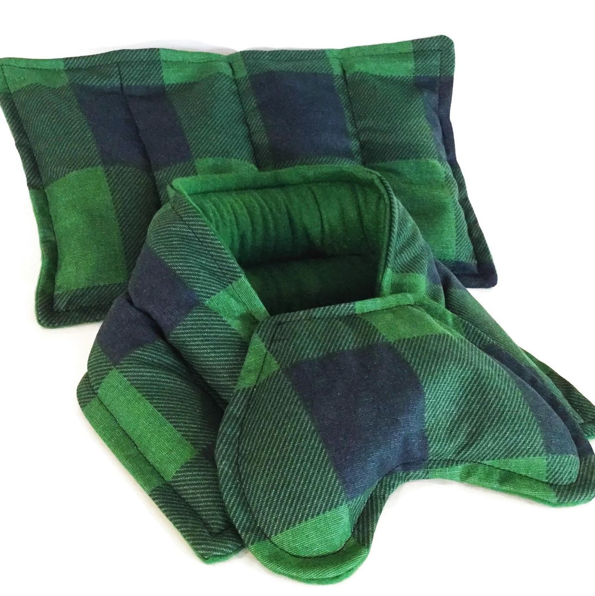 Microwave Heating Pad Sets, Unscented or Herbal Heat Pack, Neck Wrap