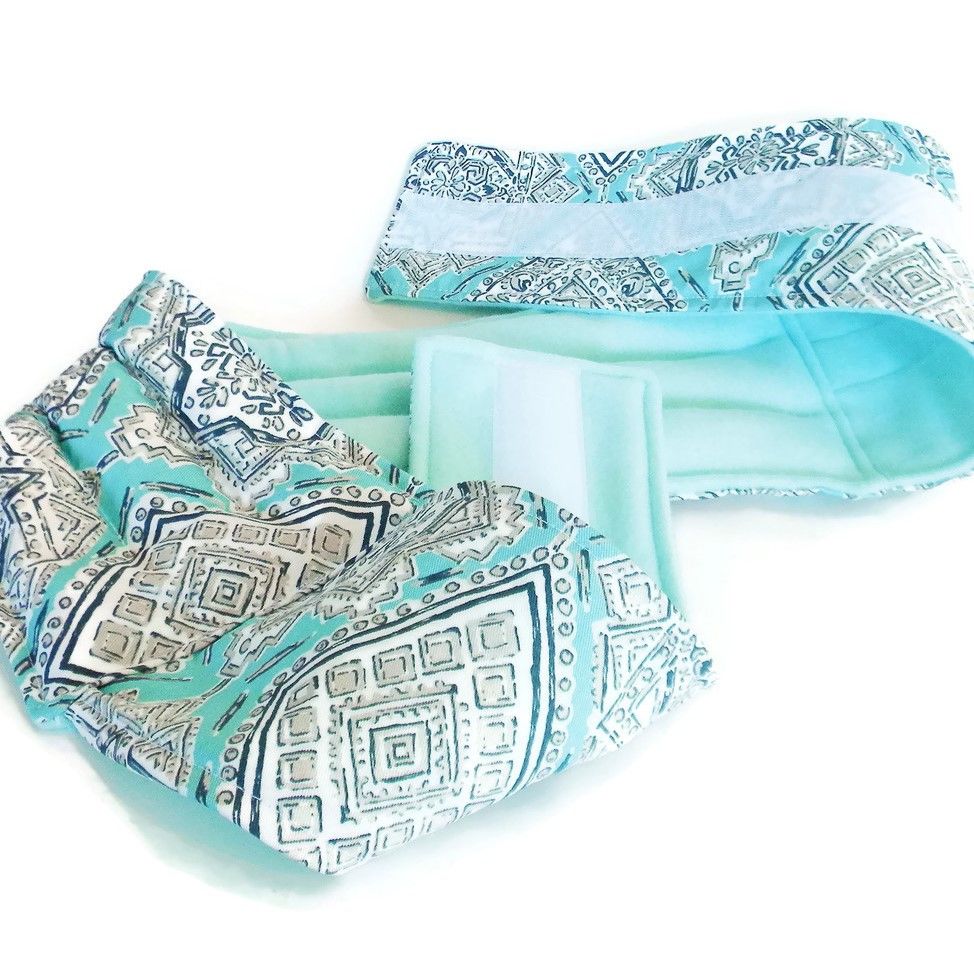 Belted Heat Pack for Pregnancy, Microwave Heating Pad for Lower Back