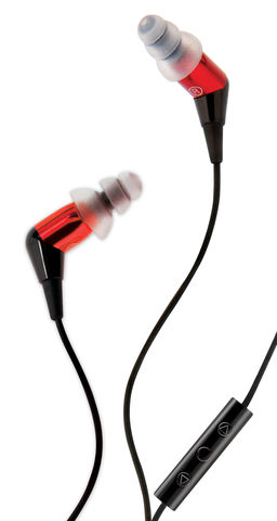 Etymotic,MC3,(Micro),-,Rouge, MC3, ER20, HF3, Ecouteurs, Earphones, Headphones, Headset , Micro, Noise cancelling, Bouchons, Musiciens, Ipod, Iphone, Sur mesure, Perte auditive, Protection auditive, Noir