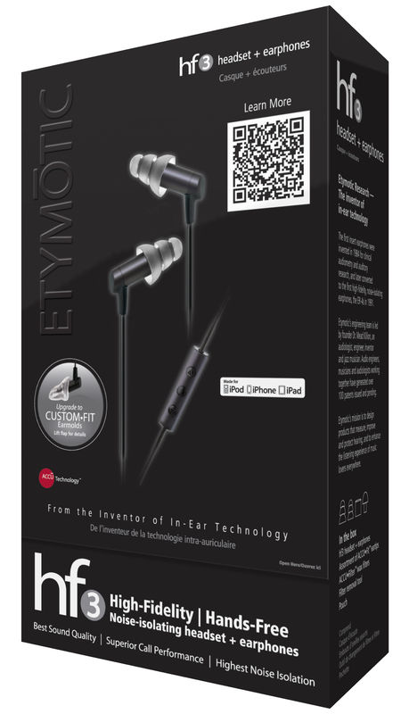 Etymotic HF3 (Micro) - Black - product images  of 
