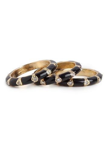 ONYX BAMBOO RING TRIO - product images  of 