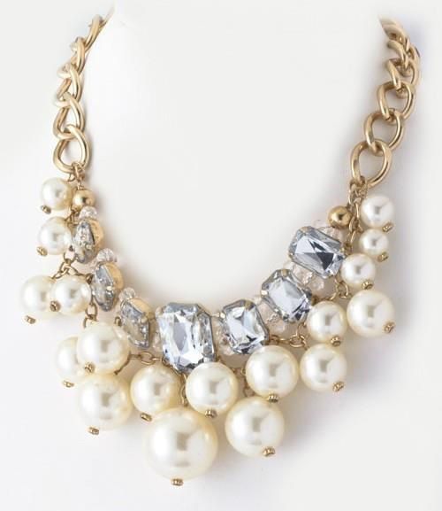 Diamonds and Pearls Necklace - product images  of 