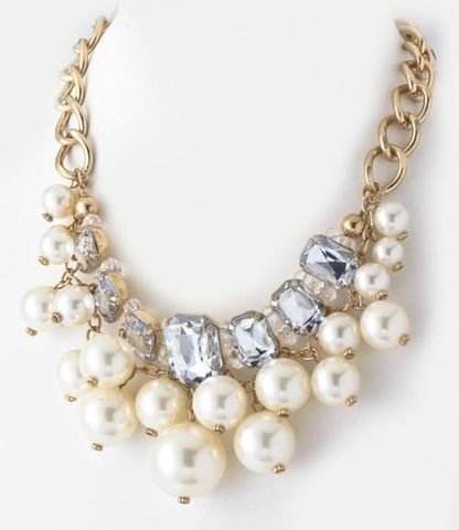 Diamonds and Pearls Necklace - product images  of 