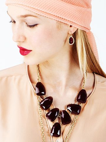Burgundy Gem Bib - product images  of 