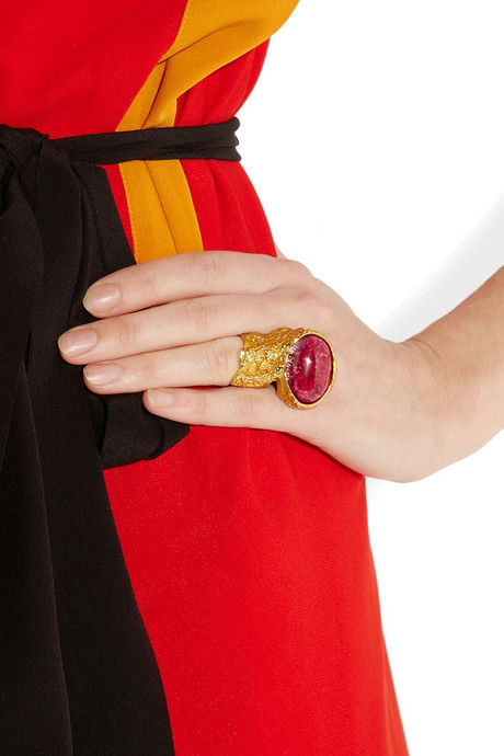 Coral Statement Ring - product images  of 