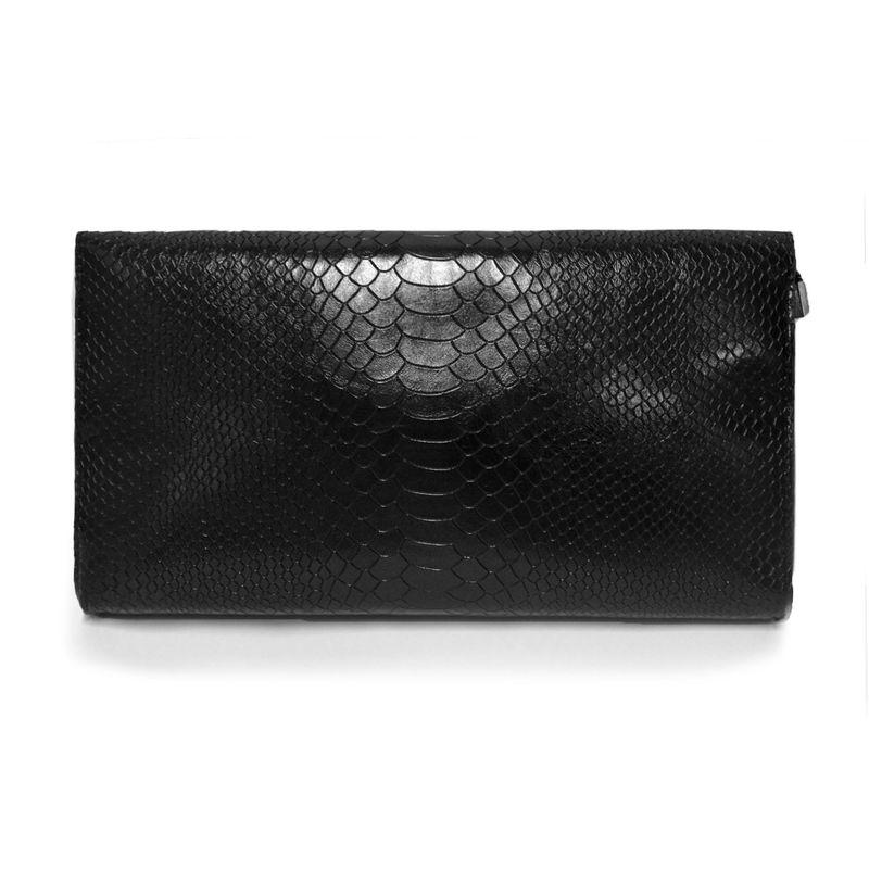 CROCODILE PRINT CLUTCH BAG - product image  