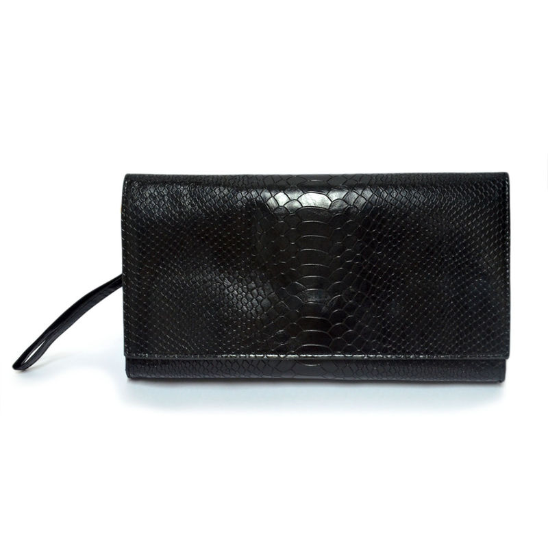 CROCODILE PRINT CLUTCH BAG - product image  