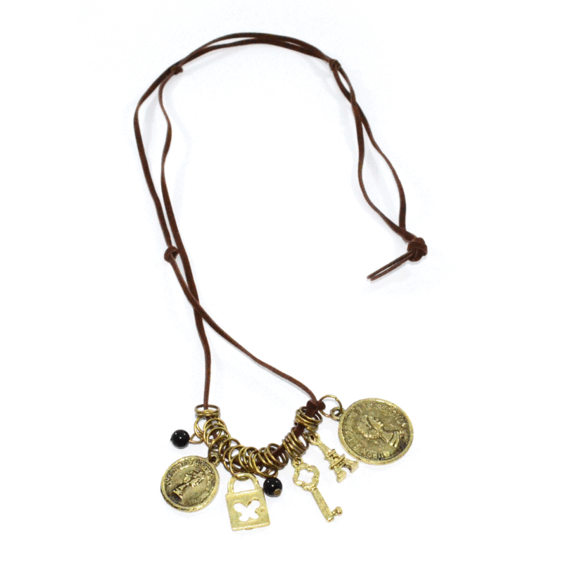 COINS CHARM NECKLACE - product image  