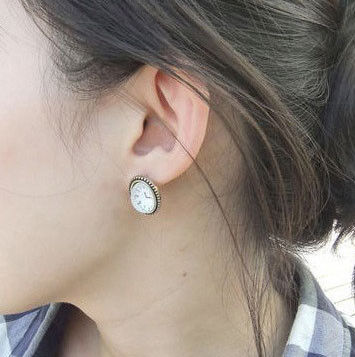 CLOCK EARRINGS - product image  