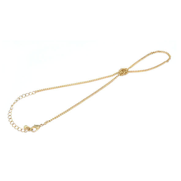 CHAIN WITH KNOT BRACELET - product image  