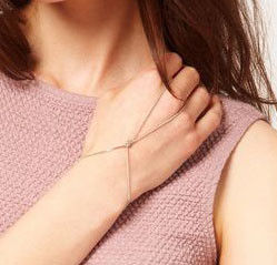 CHAIN WITH KNOT BRACELET - product image  