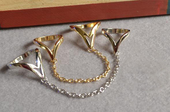 CHAIN WITH DOUBLE RING - product image  
