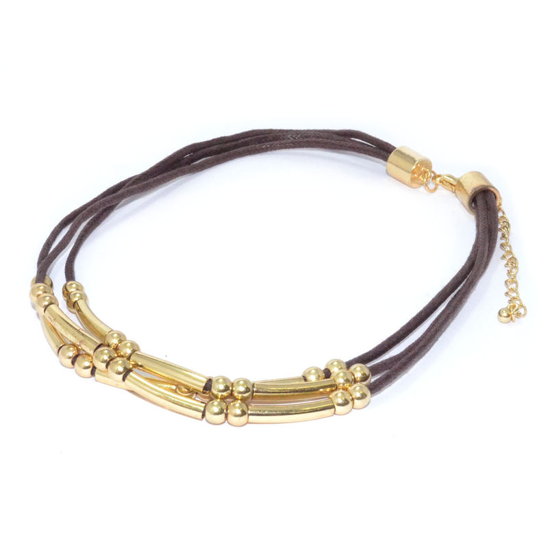 BEADS AND TUBES MULTI STRAP BRACELET - product image  