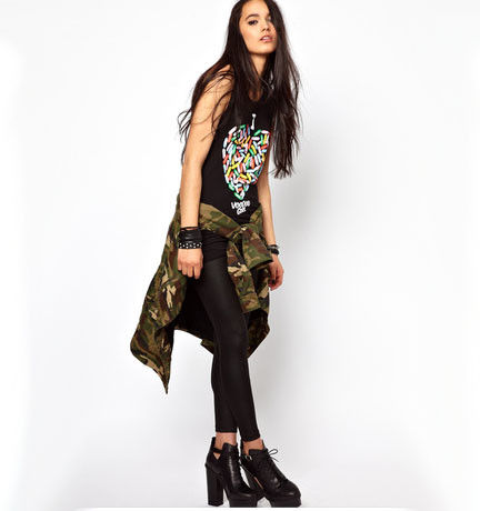 I LOVE VOODOO GIRL VEST - product image  