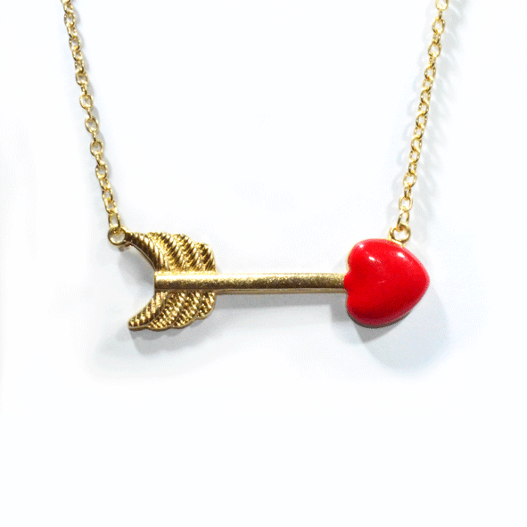 HEART ARROW NECKLACE - product image  