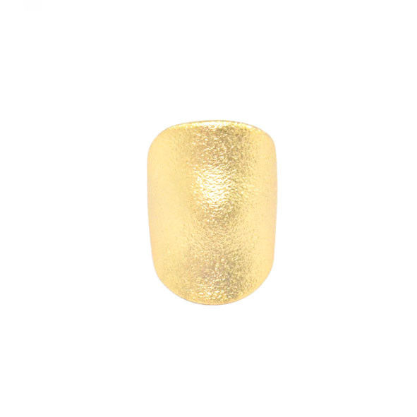GOLD TONE RUGGED SURFACE RING - product image  