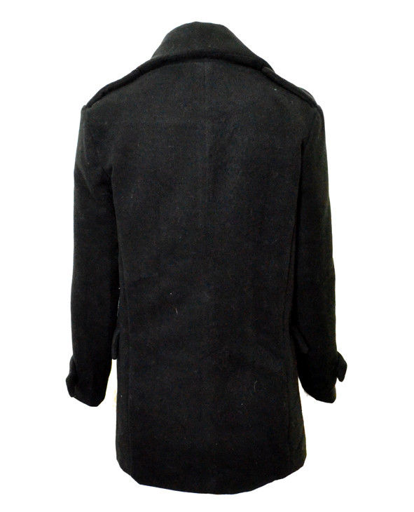 GOLD BUTTON PEA COAT - product image  