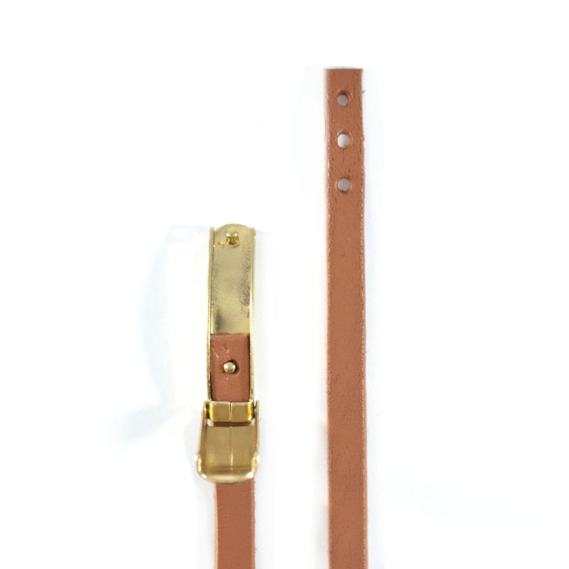 FAUX LEATHER BELT BRACELET - product image  