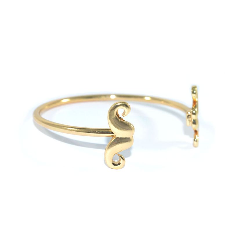 DOUBLE MUSTACHE BANGLE - product image  
