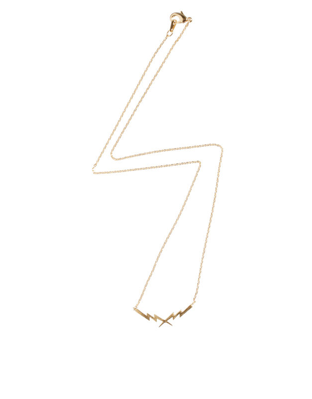 DOUBLE LIGHT BOLT NECKLACE - product image  