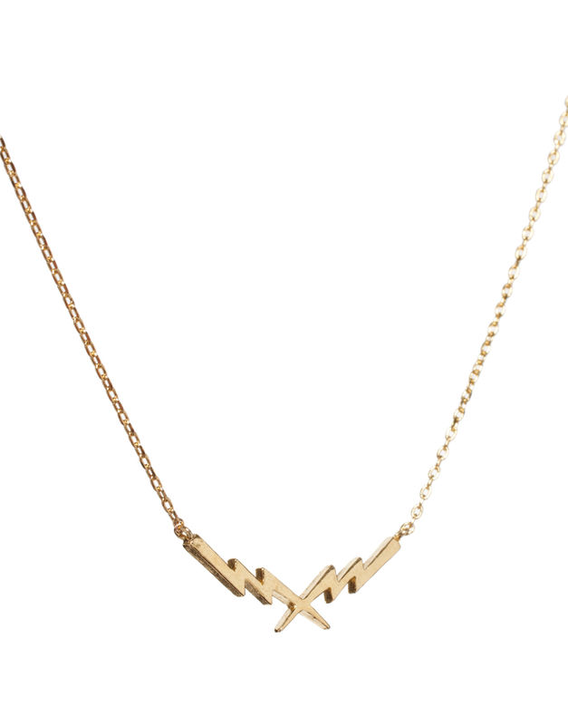 DOUBLE LIGHT BOLT NECKLACE - product image  
