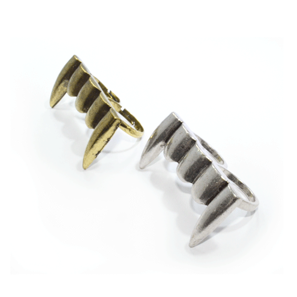 DOUBLE FINGER VAMPIRE RING - product image  