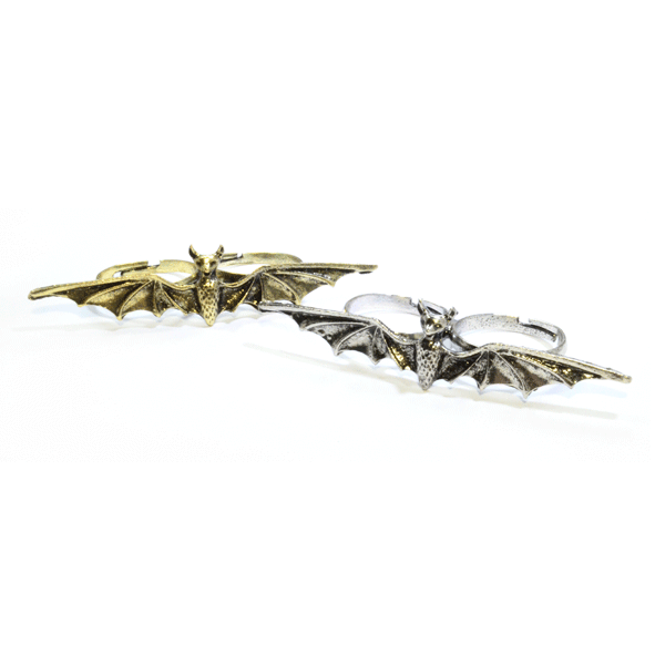 DOUBLE FINGER BAT RING - product image  
