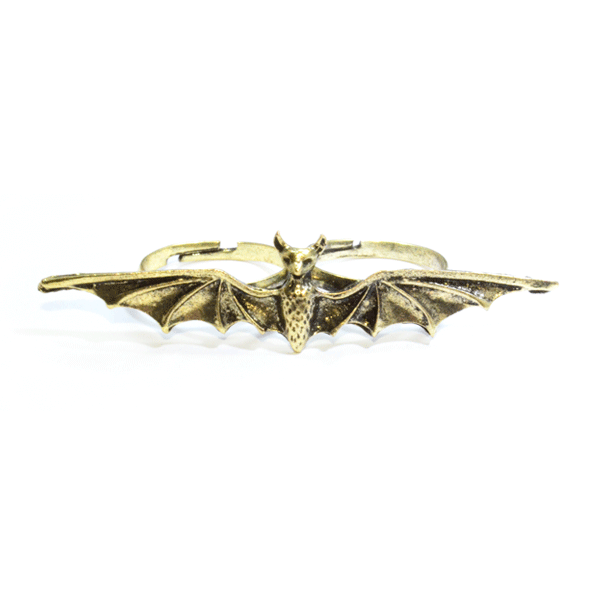 DOUBLE FINGER BAT RING - product image  