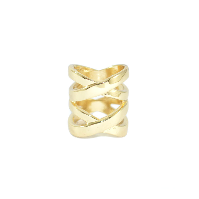 DOUBLE CROSS RING  - product image  