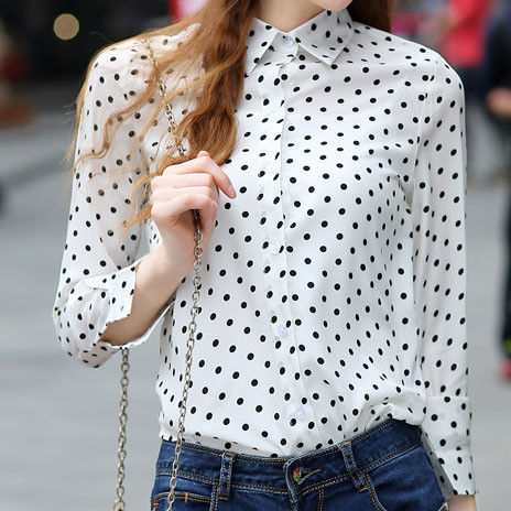 DOTS PATTERN SHIRT - product image  