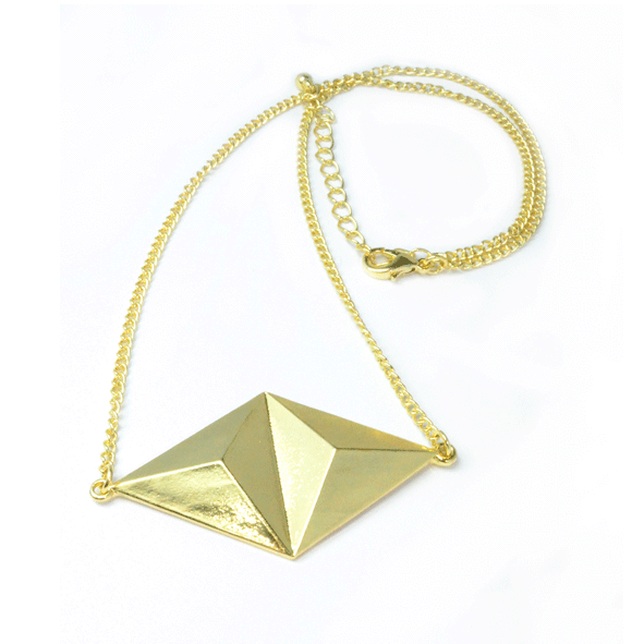 DIAMOND SHAPED NECKLACE - product image  