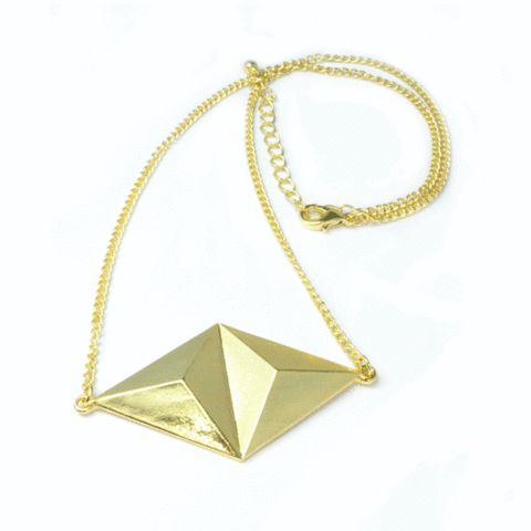 DIAMOND,SHAPED,NECKLACE