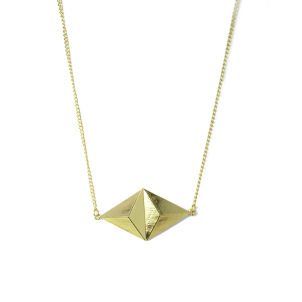 DIAMOND SHAPED NECKLACE - product image  