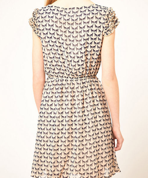 DEER PRINT DRESS - product image  