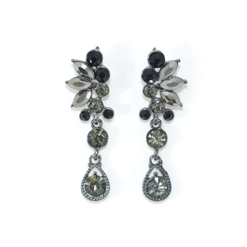 CRYSTALS DANGLING EARRINGS - product image  
