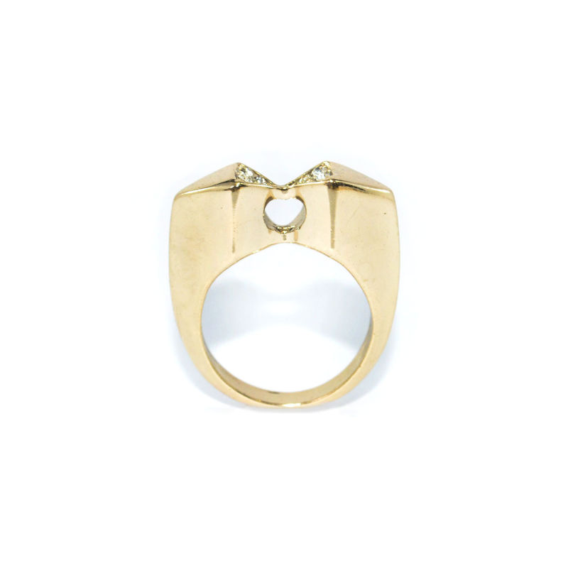 CRYSTALS BOW RING - product image  