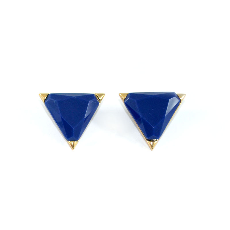 CRYSTAL TRIANGLE EARRINGS - product image  