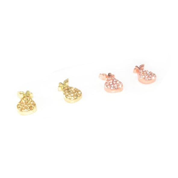 CRYSTAL PEAR EARRINGS - product image  