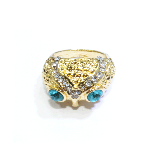 CRYSTAL OWL RING - product image  