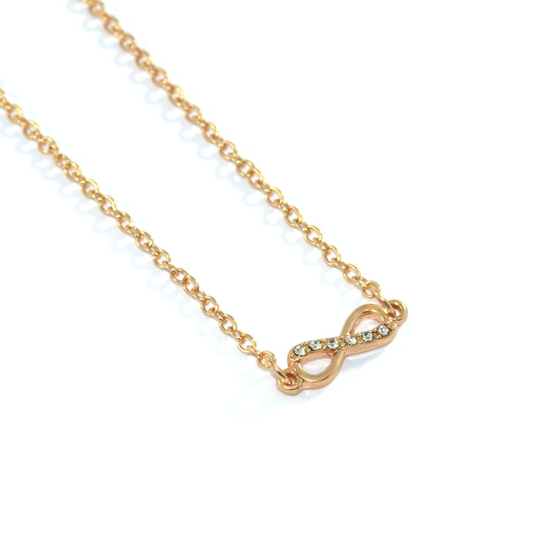 CRYSTAL INFINITY NECKLACE - product image  