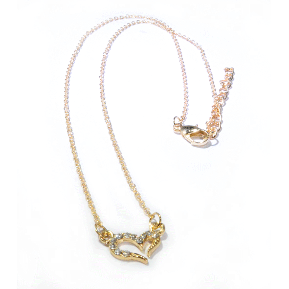 CRYSTAL HEART NECKLACE - product image  