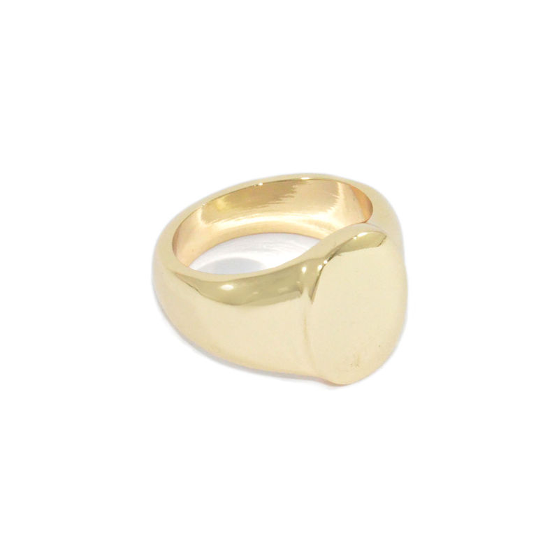 SHINY OVAL RING - product image  