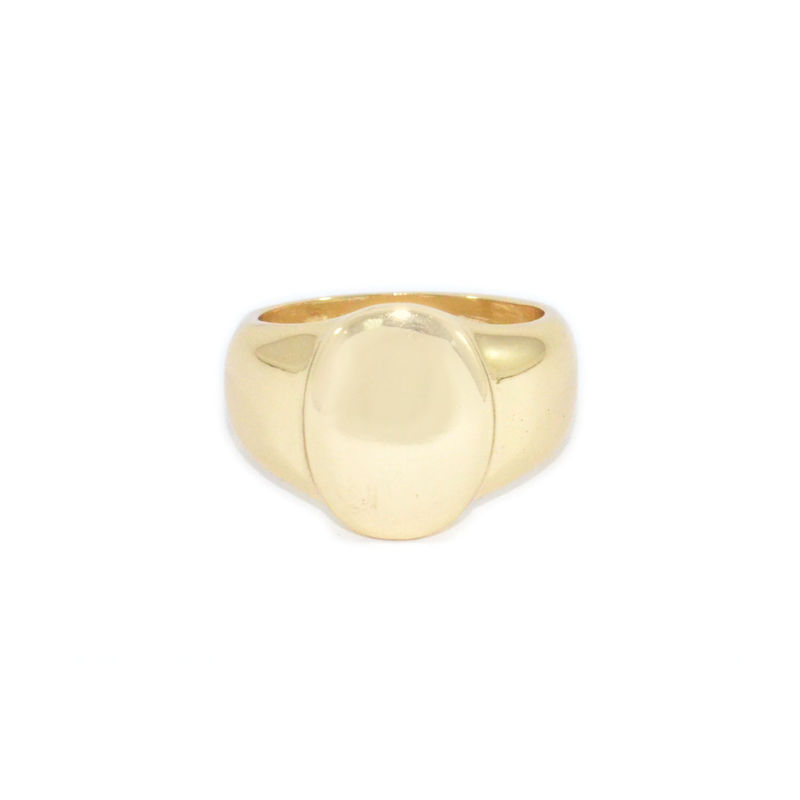 SHINY OVAL RING - product image  