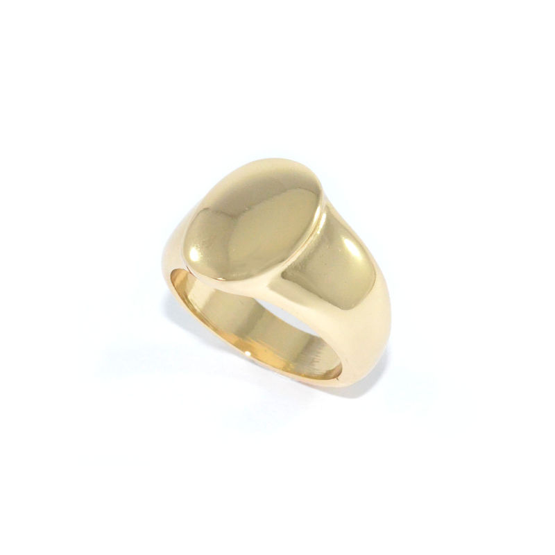 SHINY OVAL RING - product image  