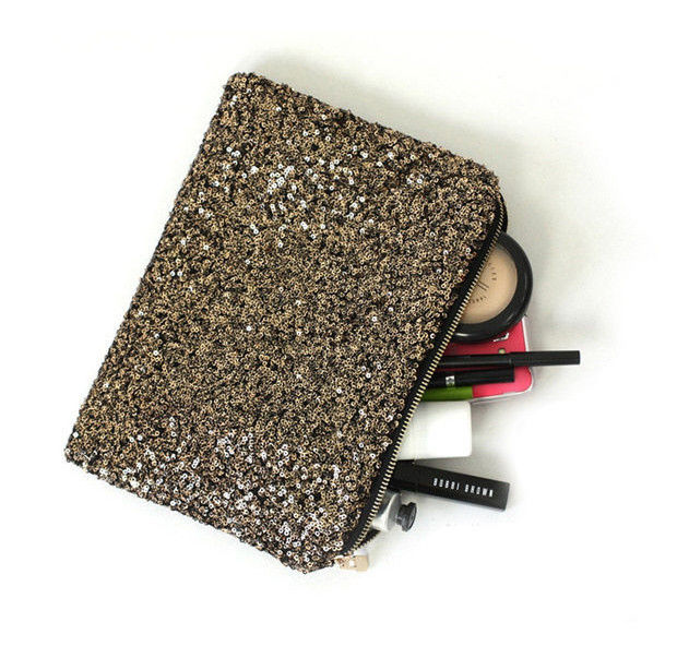 SEQUIN CLUTCH BAG - product image  